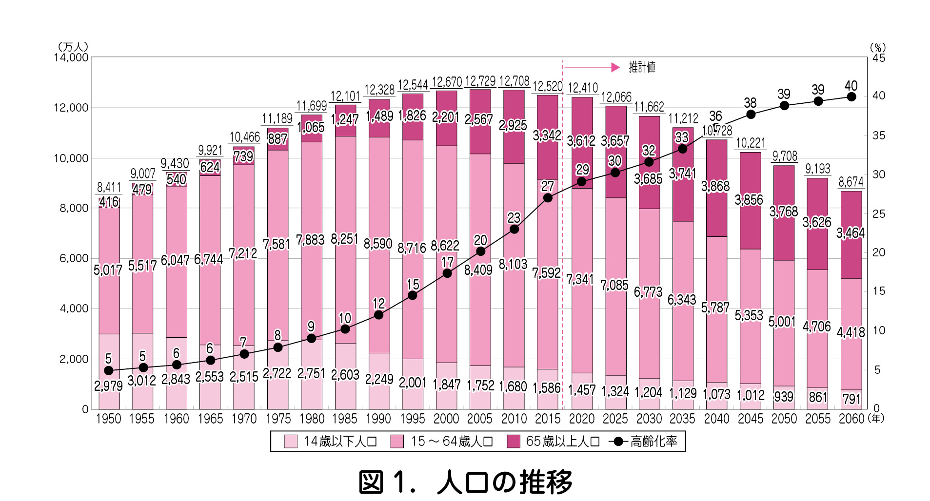 化 高齢 率 の 日本